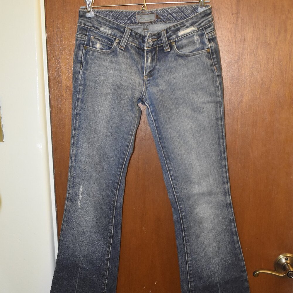 Vintage Paige Low-Waisted, Bootcut Jeans